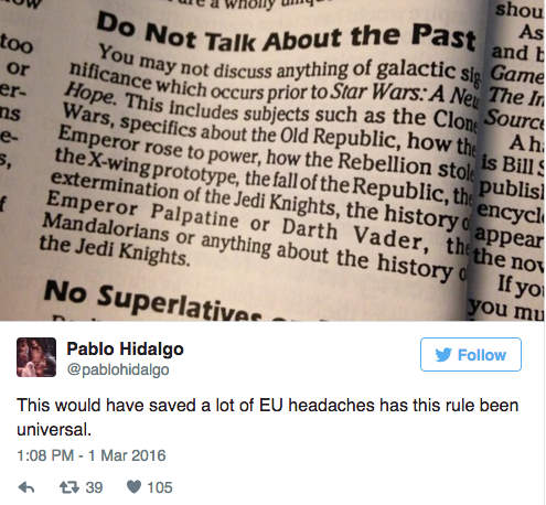 theverge:  THIS 1994 STAR WARS STYLE GUIDE WARNED GEORGE LUCAS NOT TO MAKE THE PREQUELSThe