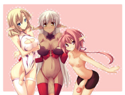 kittievamp:  Mmmmm I want all three futas