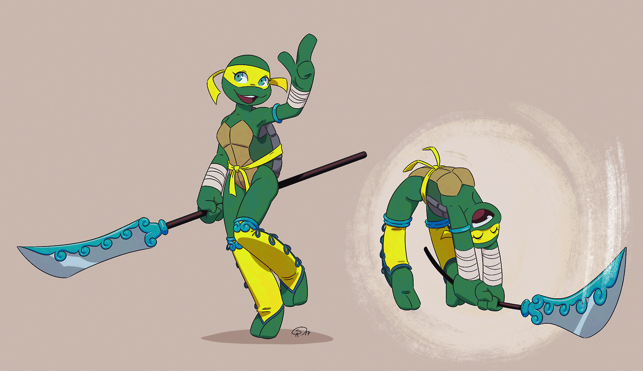 epicaistar:  Had that really  weird dream last night; where I was a Turtle fighting