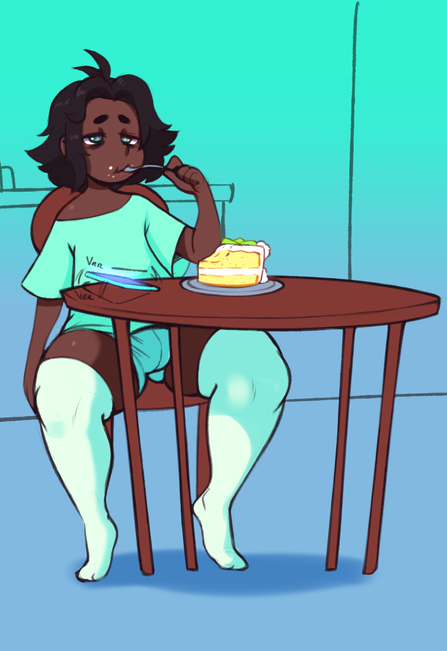 meganemausu:Colored sketch sequence for   @kazu-kuvaramura !!