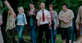 cinesolo:horror flicks:  Shaun of the Dead · 2004Who died and made you fucking king of the zombies?