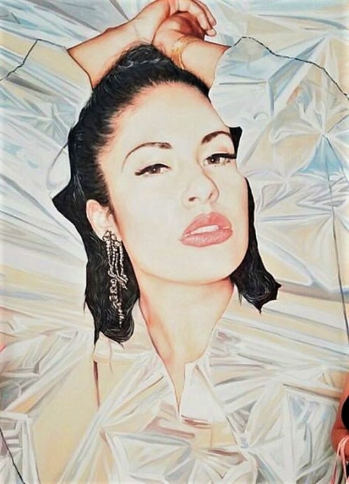 Selena art located in Austin, TX. ️