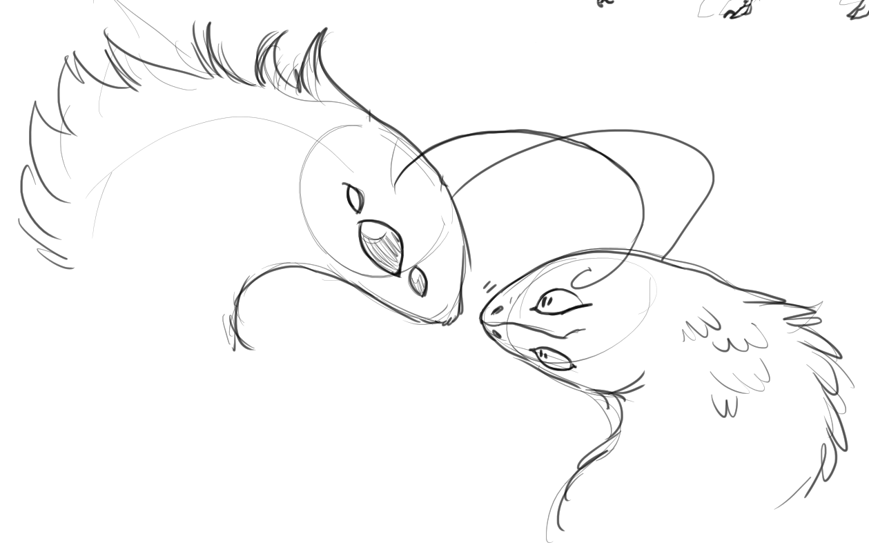 threefeline: My brain: draw a moth but it looks like a horse  Me: ??? why the fuck