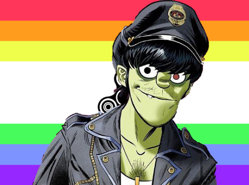 Murdoc Niccals from Gorillaz is gaydhd!