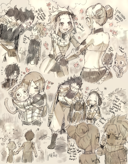 rboz:  chp. 435 &amp; tiny bit of 436Quick doodles about this week’s chapter. So much to say, especially about Natsu but let’s appreciate Levy x Lucy reunion and what a dork Gajeel is, lmao. Good to see my team Council again, I hope they don’t disappear