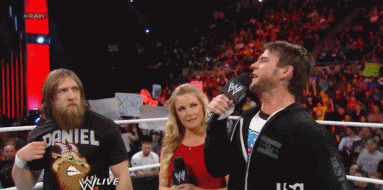 kaaarolka:  :D  Cm Punk was hyped up last night! 