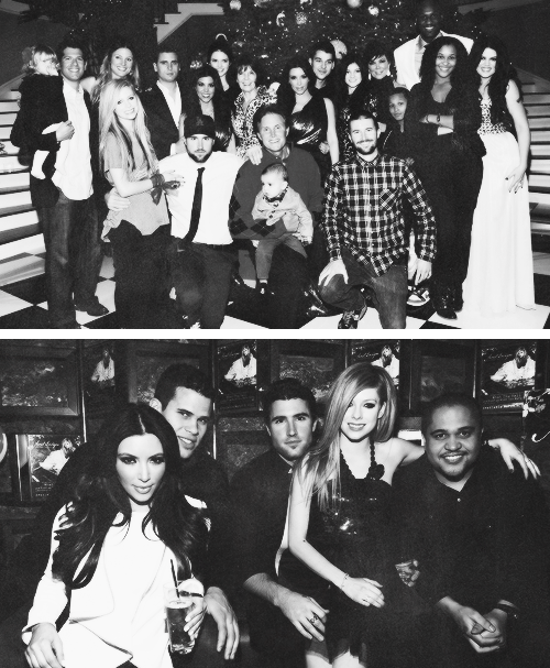 lavigneed:  avril lavigne + kardashians 