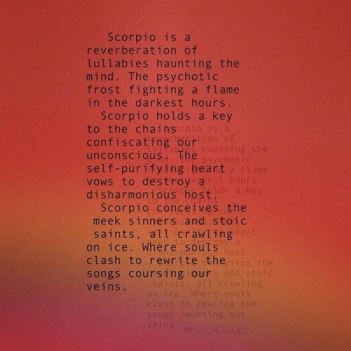 Muses Of Carnage: Scorpio Taurus