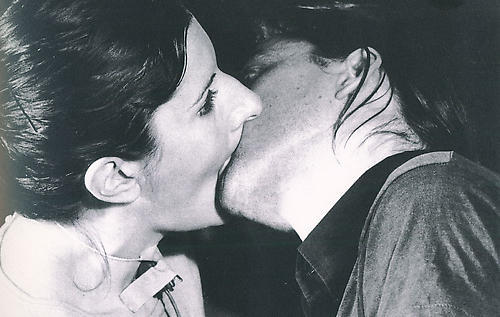 subwaytiles:  MARINA ABRAMOVIC & ULAY Breathing in - Breathing out, 1977 video projection on PAL DVD with sound, 11’34” loop, certificate of authenticity