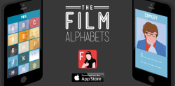 Laughingsquid:  The Film Alphabets, An Ios App That Quizzes Your Movie Knowledge