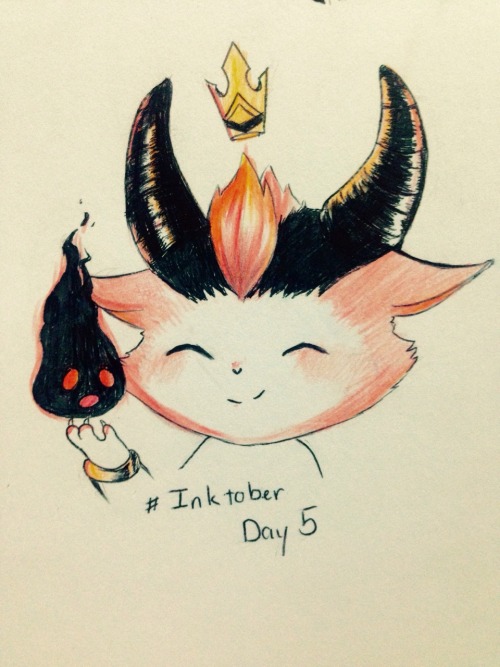 peachdalooza:Day 5 : Little devil TeemoI love his new skin