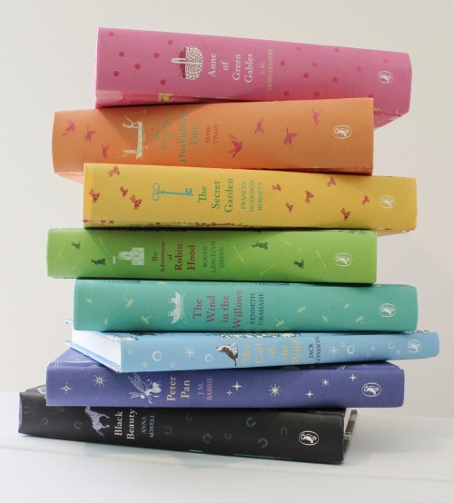 readthebloodybook:Puffin Children’s Classics.I love these they are so cute. They came as a box set b