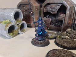 wargamingmamas:  Today’s WIP Ethereal on hover dronePostApoc Terrains in the backroundhttps://www.flickr.com/photos/142435544@N06/37009103772/in/album-72157673566017383/