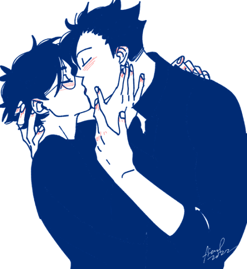 fiendishpal: for my kuroaka peeps ✌️ 