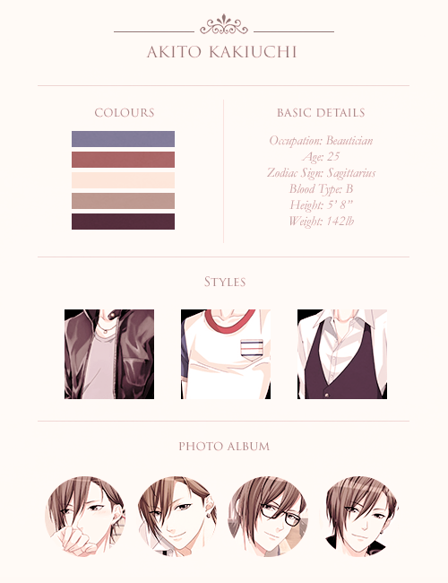   Voltage character profiles: Akito Kakiuchi   insp. 