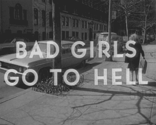 kittenmeats:  &ldquo;Bad Girls Go to Hell&rdquo; (1965) - Doris Wishman 