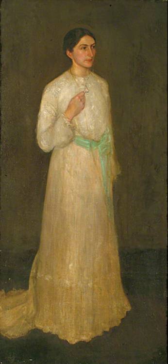 Edith Matthews, née Meredith. James Bolivar Manson (English, 1879-1945). Oil on canvas. Towner.Manso