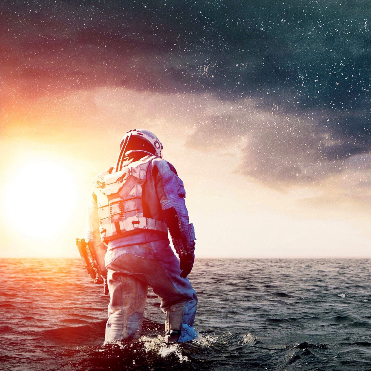 imadethisscenery-god:  Interstellar Space Ocean Planets NASA  Astronaut