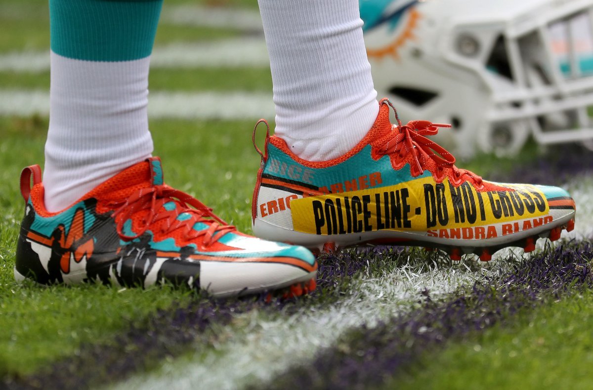 destinyrush: NFL players take a stand against racism and police brutality with custom