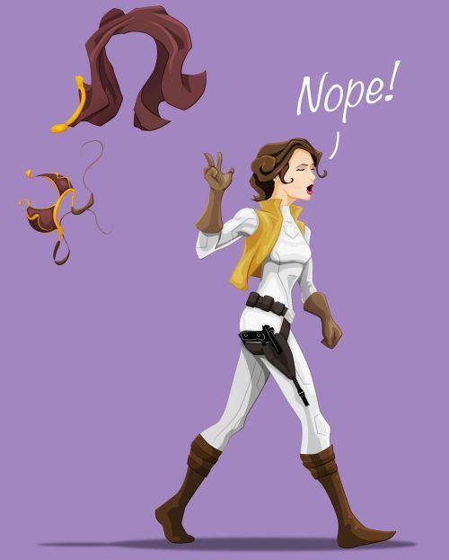 May the 4th be with you! Swipe to see some of my favorite Star Wars illustrations throughout the yea