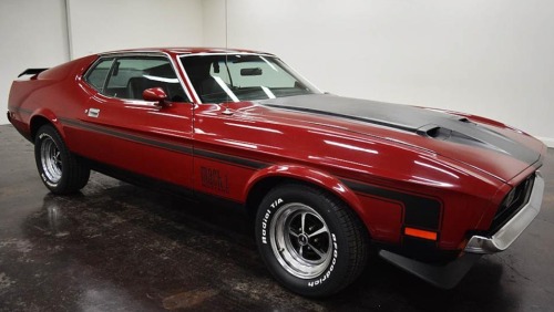 1972 Mach 1 Mustang