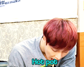 getlayd: Yixing eating various types of food 
