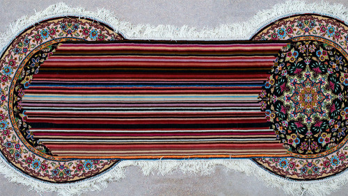 itscolossal:  Faig Ahmed Creates Glitched-Out Contemporary Rugs from Traditional Azerbaijani Textiles 