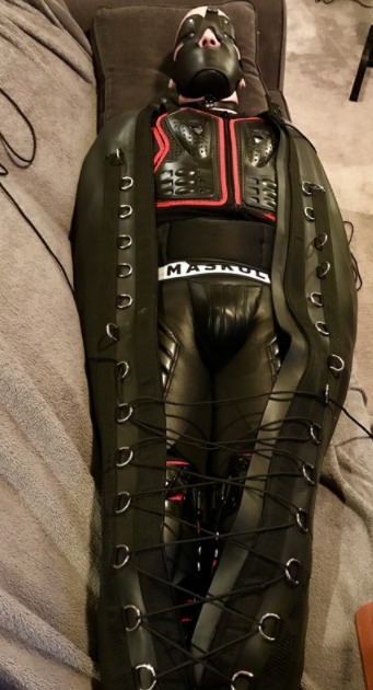 Porn Pics I love my neoprene sleepsack… warm,