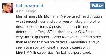 thechanelmuse:  Talk about a poised clap back lmaooooo. Go off, Tichina!!