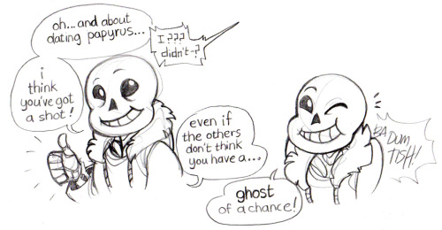 shazzbaa:MORE OF THIS NONSENSE???????? IDK WHAT IM DOING ANYMOREI mean, I like Overprotective Sans a