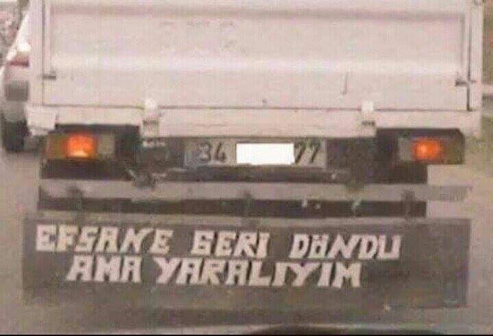 EFSANE GERİ DÖNDÜ
AMA YARALIYIM