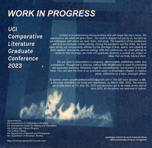 poster for the call for papers