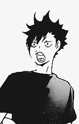 futakuchikenji:  fav hq!! characters (5/25): kuroo tetsurou / nekoma / #1 / captain / middle blocker“i don’t know, i just kept talking and confused myself.”