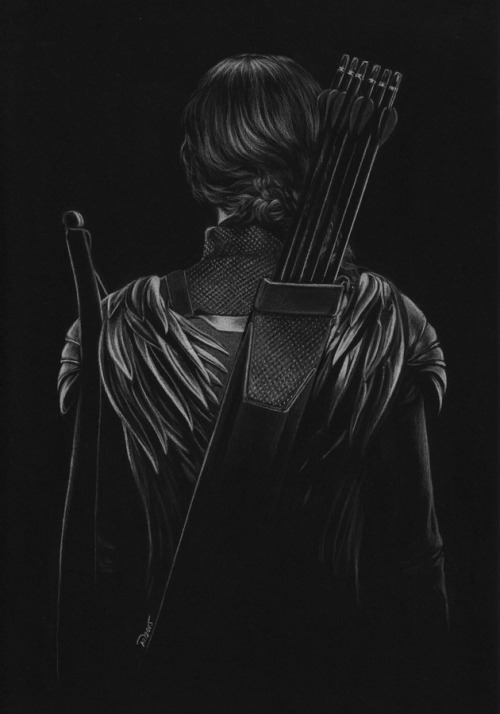 naturalshocks: White, grey and black coloured pencils on A4 black paper. 