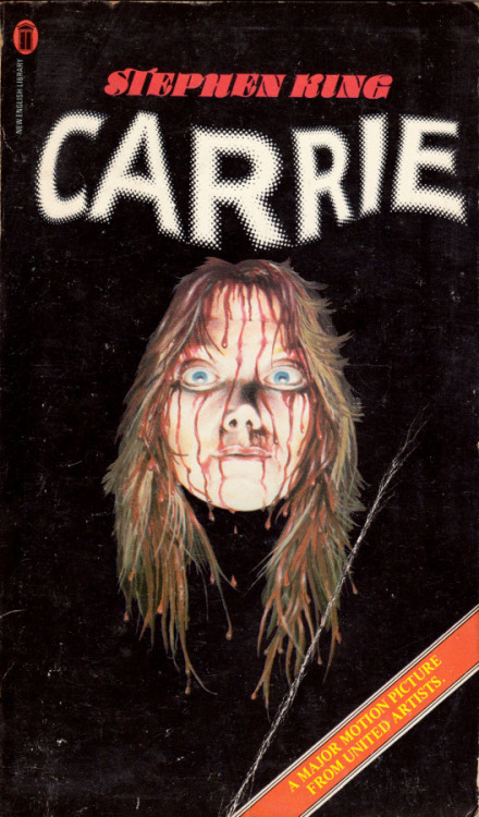 Porn Carrie, by Stephen King (New English Library, photos