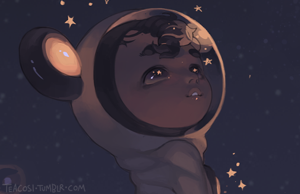 teacosi:  a place where old planets melt and die and new ones are born in bubbles