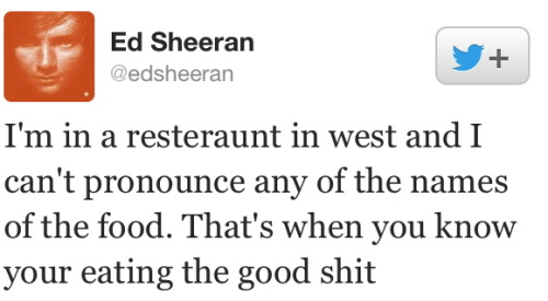 ed-sheeran-is-purrfect:  Ed Sheeran - Tweets that include the word “shit”  2010-2013 