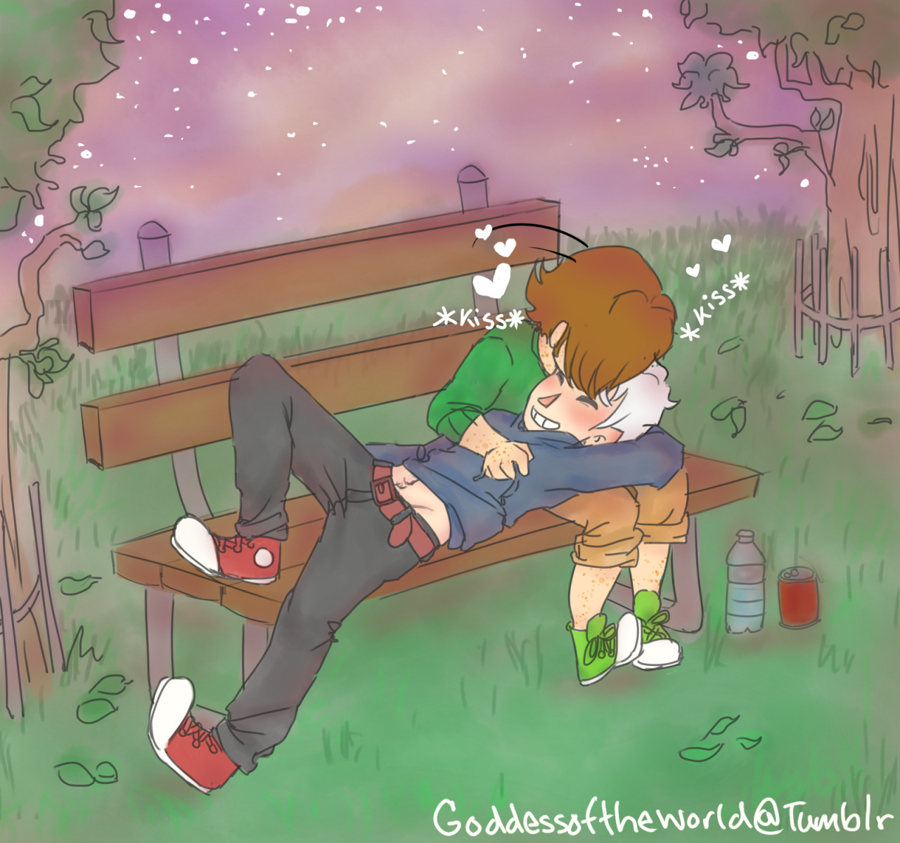 goddessoftheworld:  Love you, dummy. 