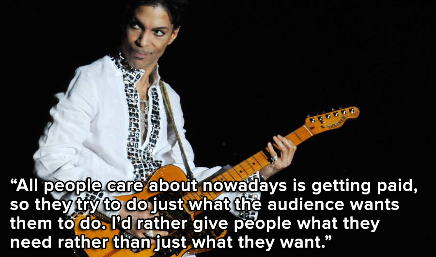 micdotcom:  13 Prince quotes that tells his story in his own words