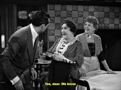 classicfilmblr: Arsenic and Old Lace (1944) dir. Frank Capra