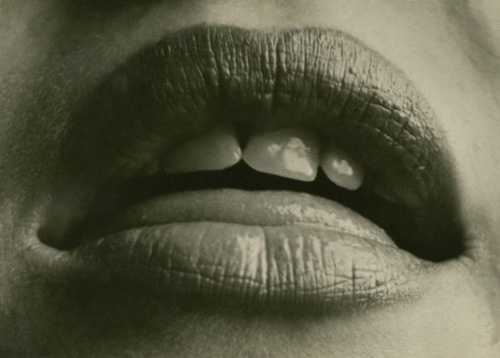Unknown photographer, ca. 1930, untitled“I looked silently at her lips. All women are lips, no