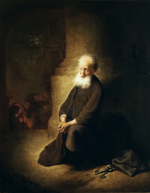 Repentant St. Peter, circle of Rembrandt, after 1631