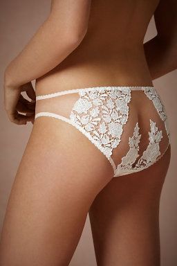 #panties #sheer #white #butt