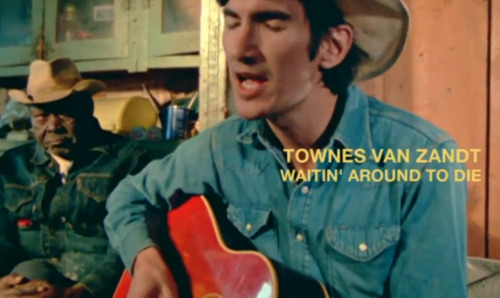 From the 1975 documentary, Heartworn Highways. Townes Van Zant and Uncle Seymour Washington. 