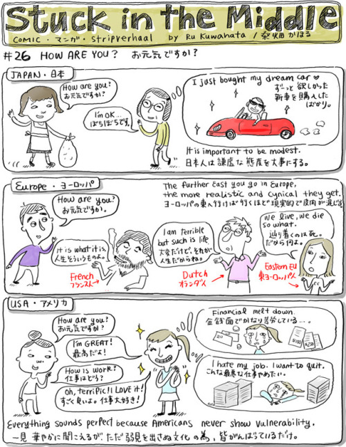 nihongogasuki: Stuck in the Middle comic series by Ru Kuwahata
