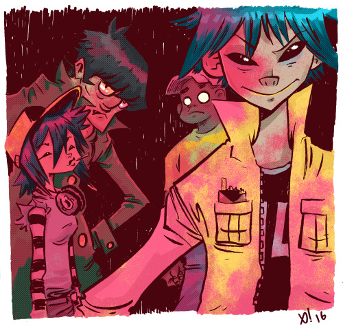 exeivier: Gorillaz- Colors