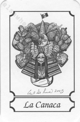 badassmexicans:  badassmexicans:  Los Nombres de La Muerte.   BAM   Por Erik De Lara,