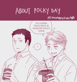 this-puppy-flies-too:  11/11 Pocky Day