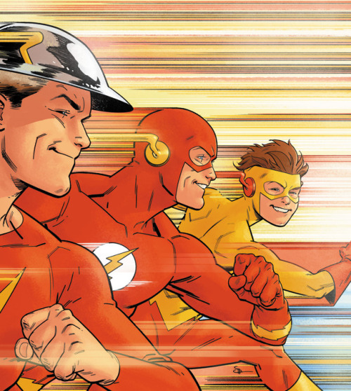 evandocshaner: My cover for THE FLASH: THE SILVER AGE OMNIBUS Vol. 3! These three are some of my fav