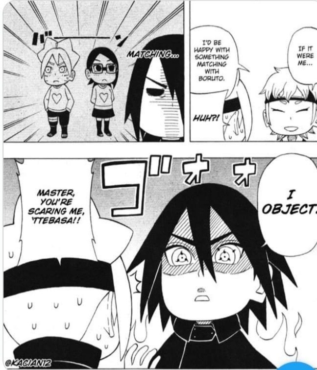 Can sarada ever achieve eternal mangekyou sharingan. Like what are the odds  : r/Boruto